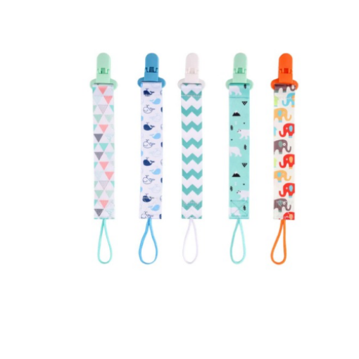 Picture of baby pacifier clips for boy