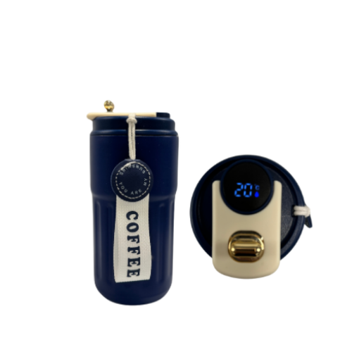 Picture of Coffee bottle  navy blue 