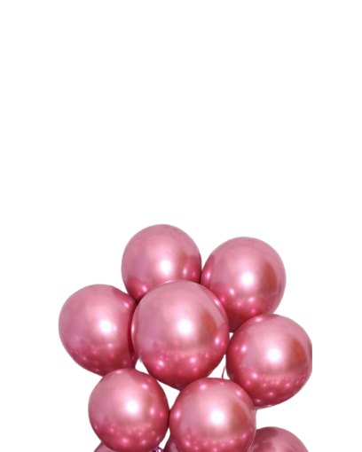 Picture of Metallic pink ballons