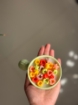 Picture of Coffee cup candle cornflakes  