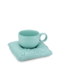 Picture of Coffee cup pillow (blue)