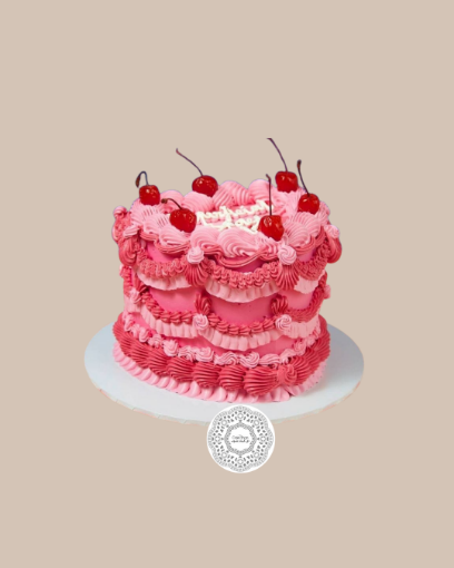 Picture of Pink classic cake