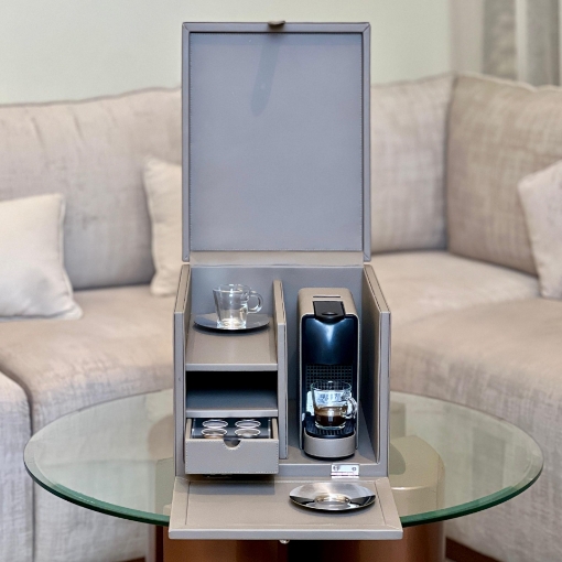 Picture of Leather box sets coffee