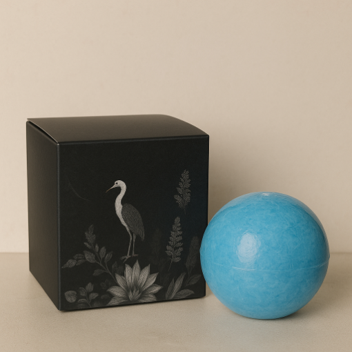 Picture of Blue circle candle 