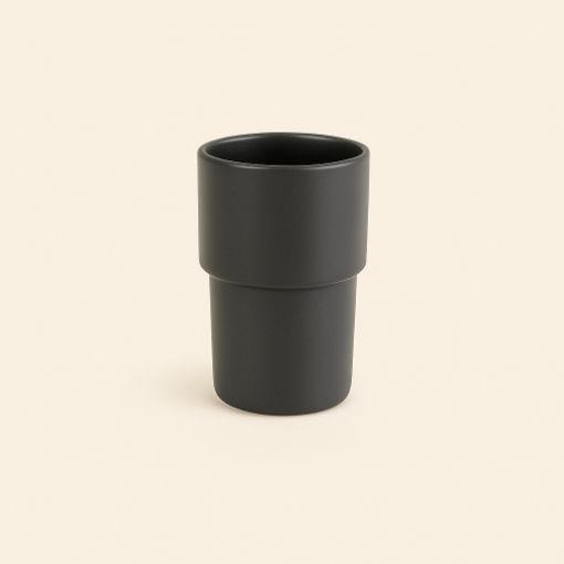 Picture of Black coffee cup