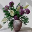 Picture of Grey vase arrangement 