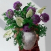 Picture of Grey vase arrangement 