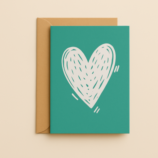 Picture of Heart card