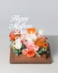 Picture of Flowers with gold