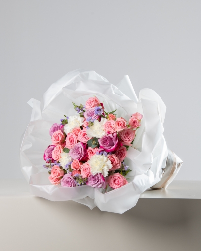 Picture of Rosa hand bouquet 