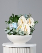 Picture of White flower vase