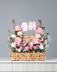 Picture of Baby girl flowers arrangement 