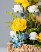 Picture of Baby boy flowers arrangement 