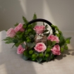 Picture of Floral tray with chocolate 