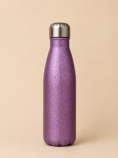 Picture of Glitter bottle (purple)